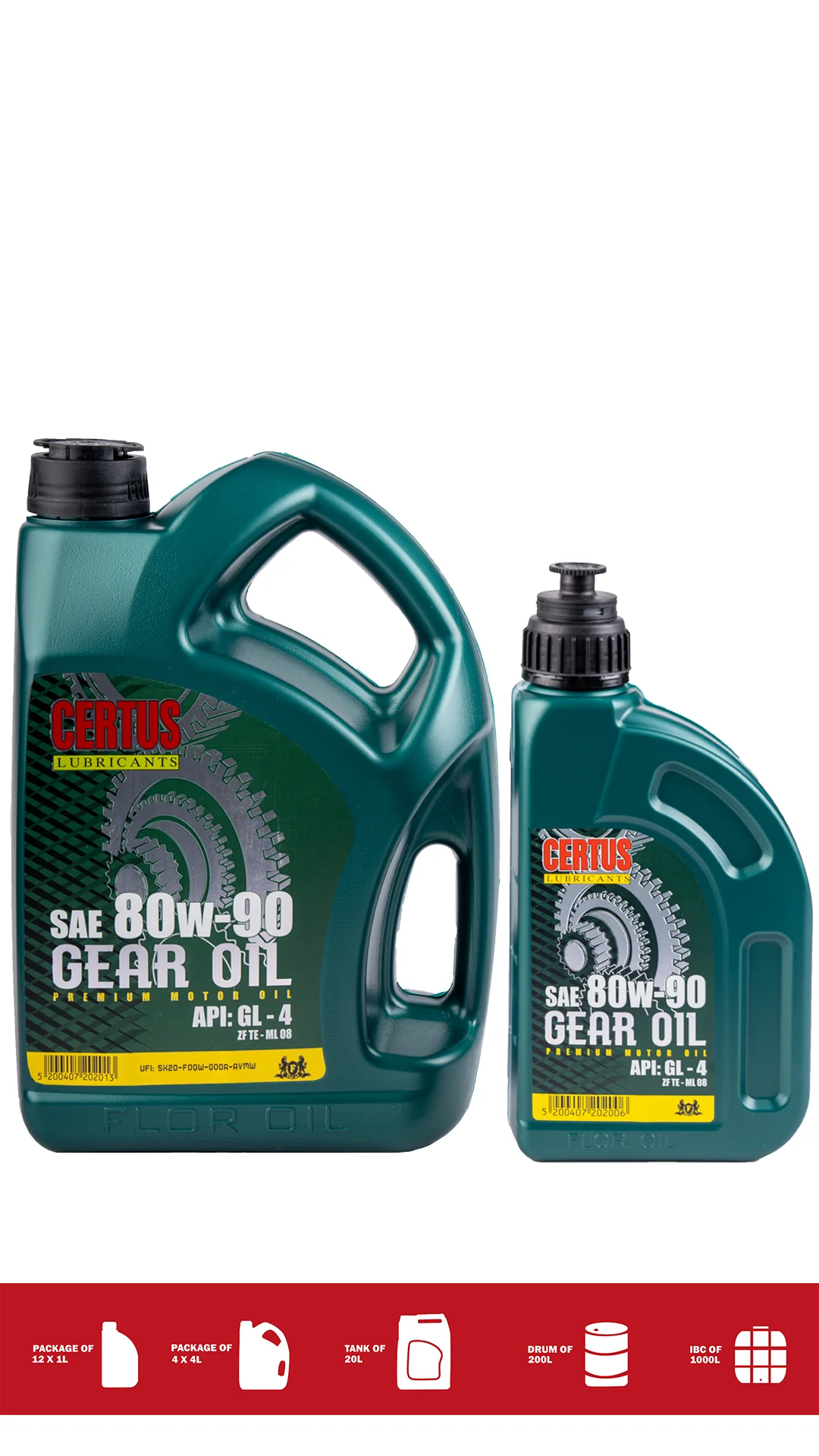 01319 GEAR OIL SAE 80W-90 - Image 1