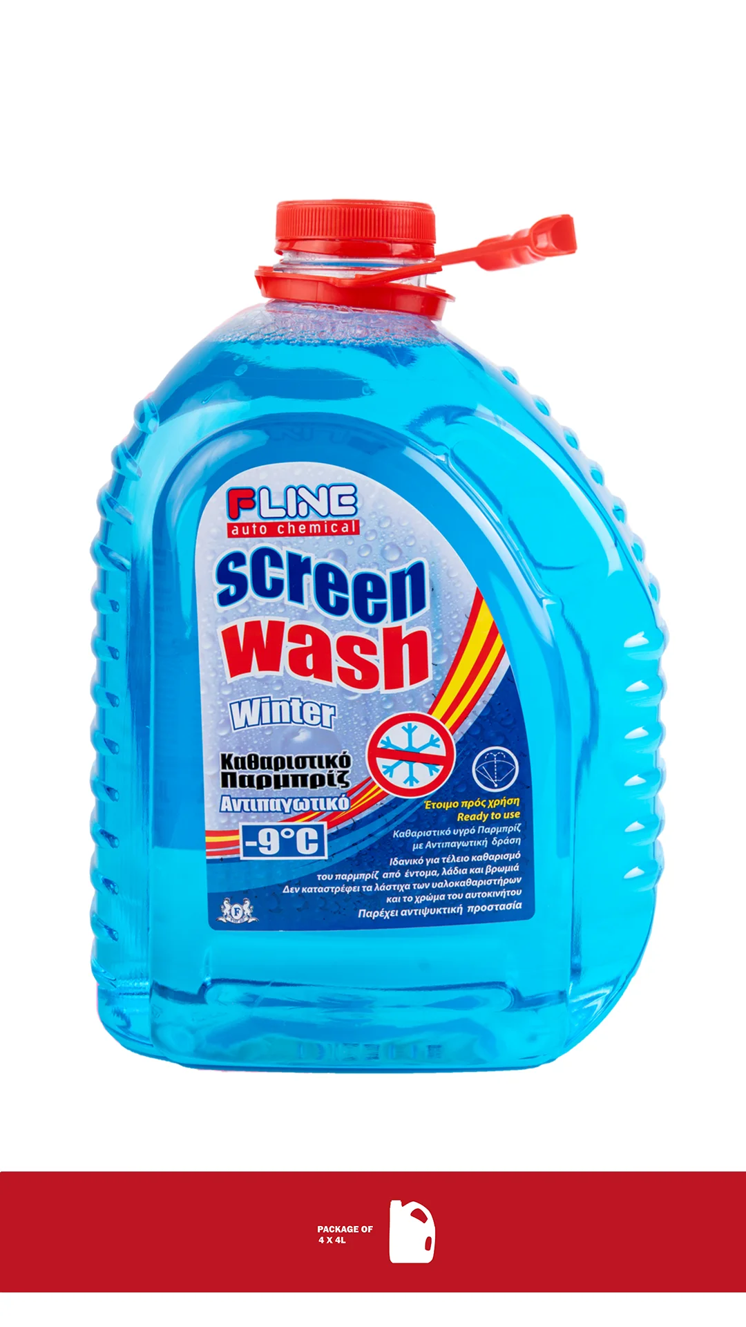 01401 WINTER SCREEN WASH 4L -9οC - Image 1
