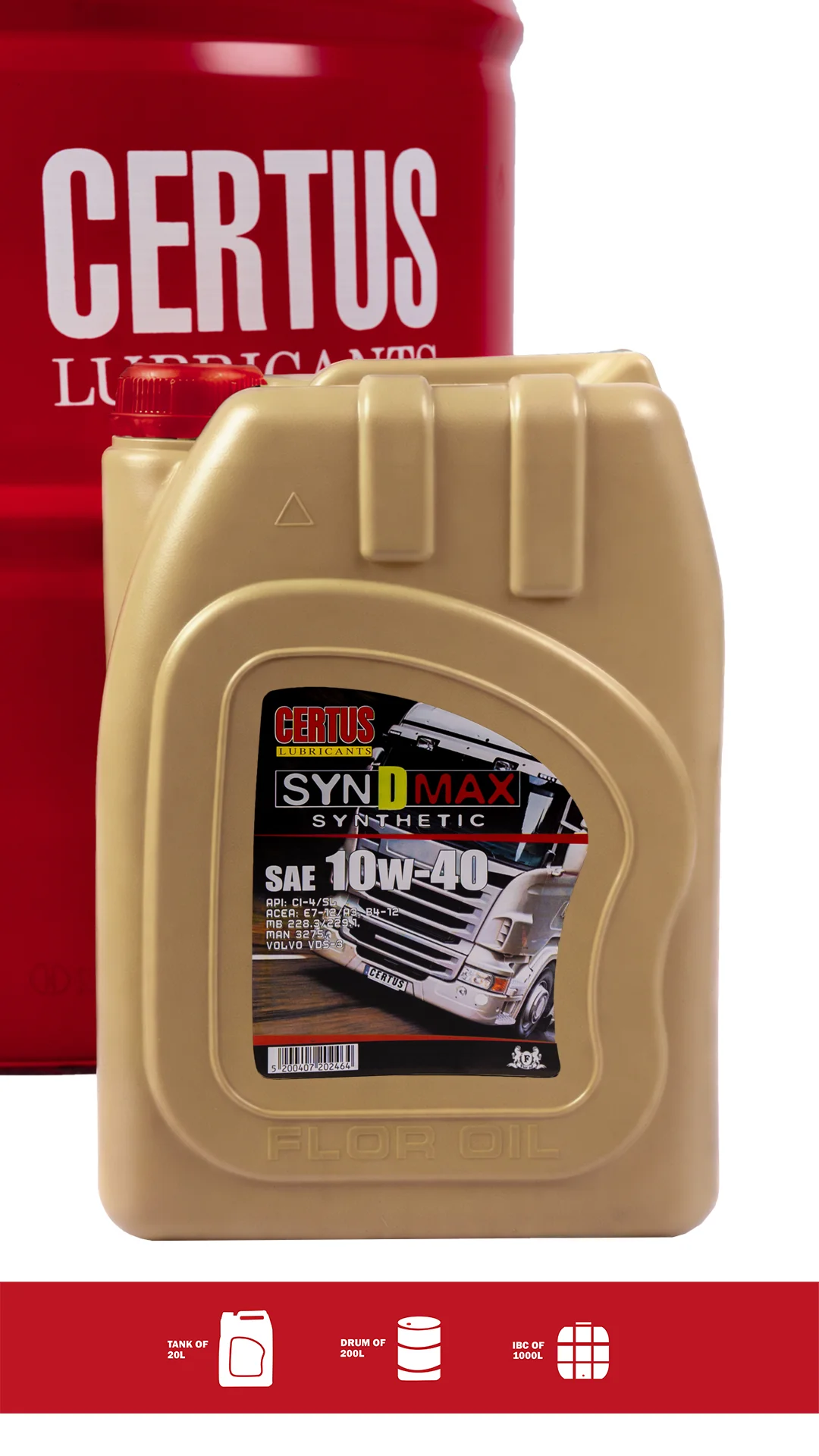 01458 SYN D MAX SAE 10W-40 - Image 1