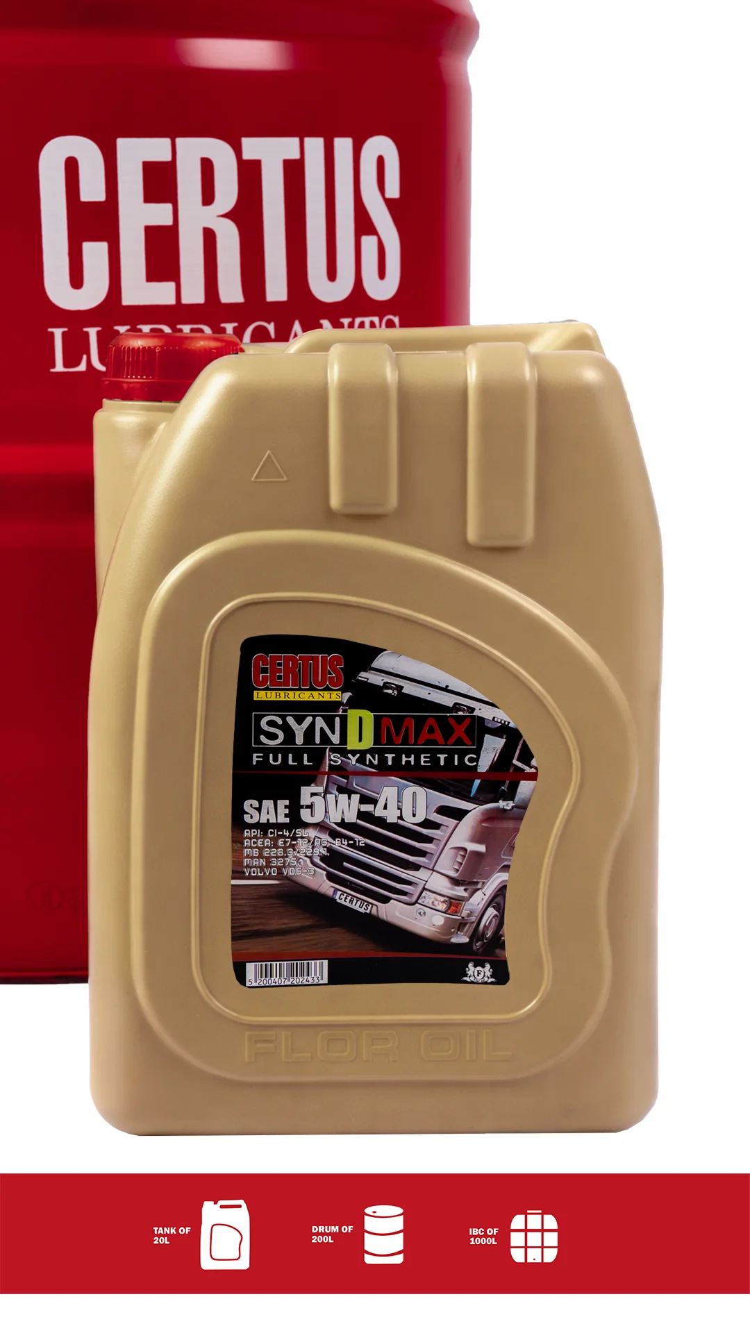 01459 SYN D MAX SAE 5W-40 - Image 1