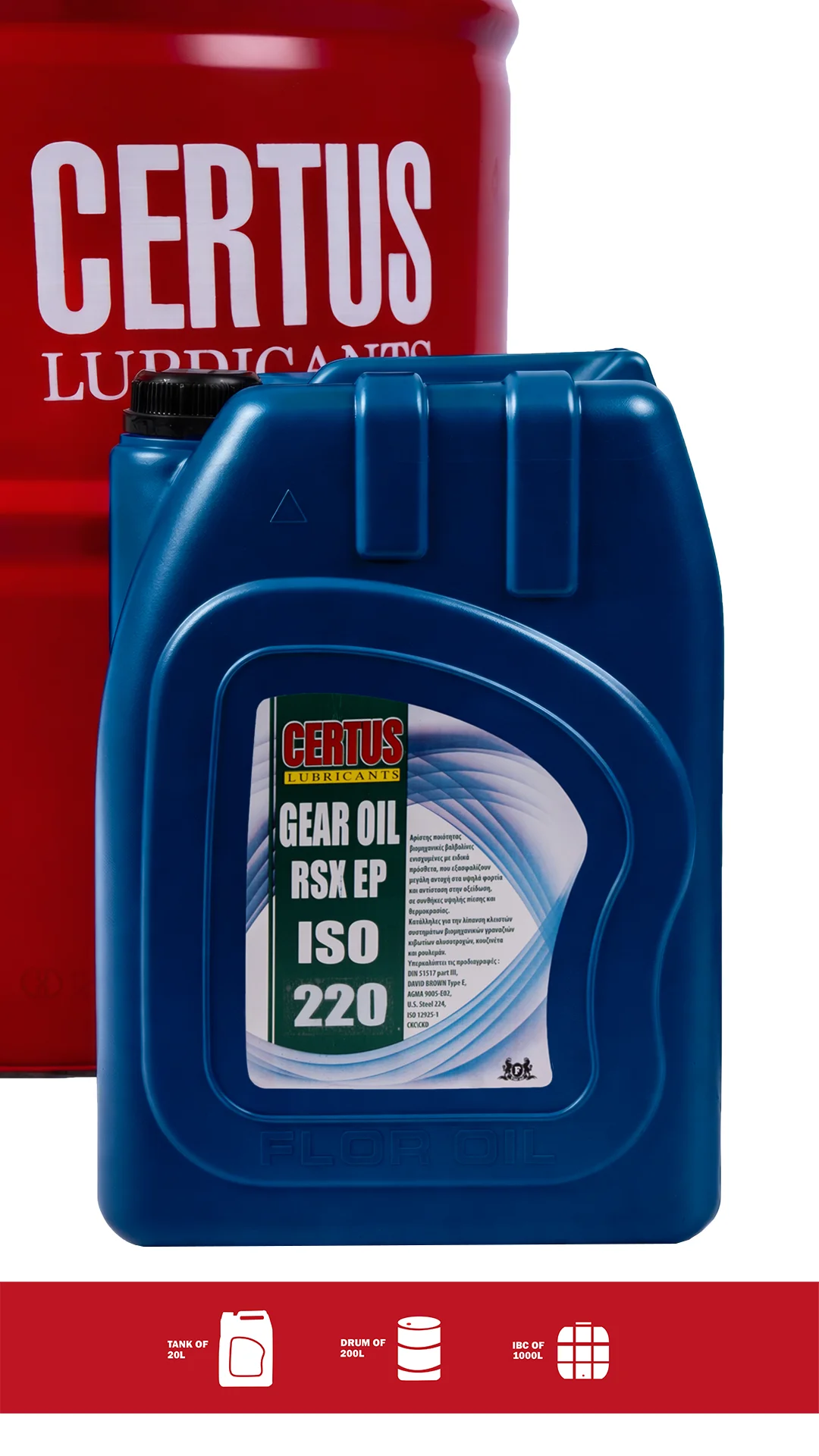 01472 GEAR OIL RSX EP ISO 100 - Image 1